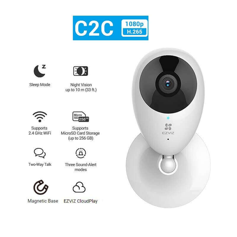 Ezviz C2C Camera Smart Indoor WiFi 1080P H.265 in Kenya | Peekaboo ...